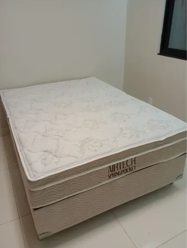Cama Box Casal Ortobom Airtech Molas Ensacadas Pronta Entrega 