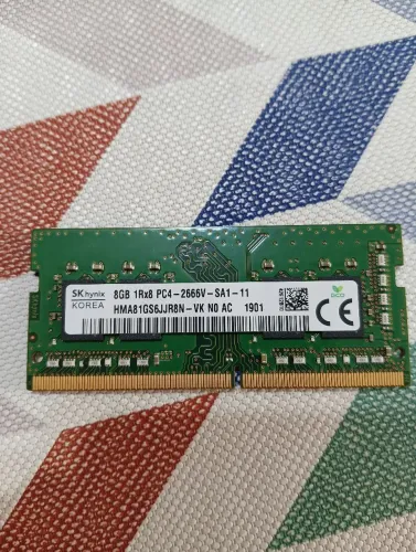 Memória para notebook DDR4 8G 2666 em perfeito estado.