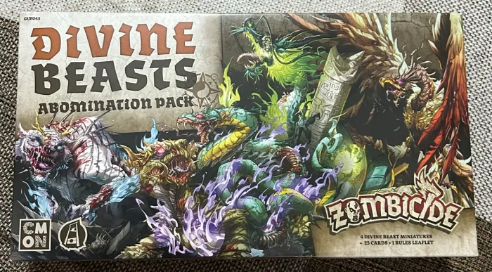 Zombicide White Death Divina Beasts em inglês