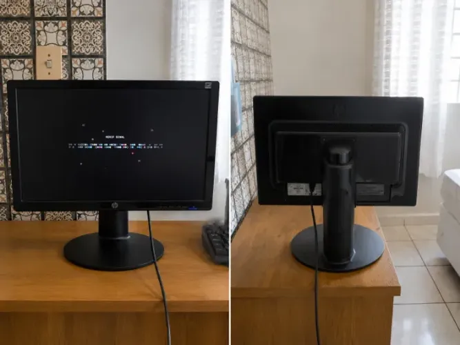 Monitor /cadeira de escritório 