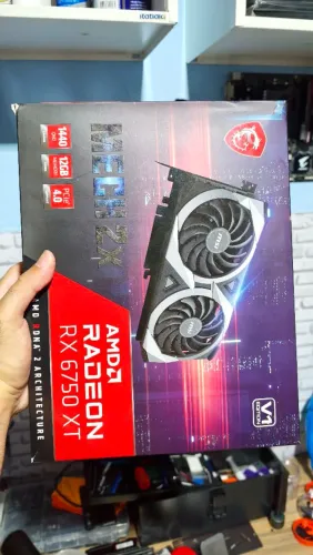 IMBATÍVEL! RX 6750XT 12GB MSI MECH II