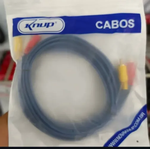 CABO AV 3RCA X 3RCA REF.: KP-RCA02 3M