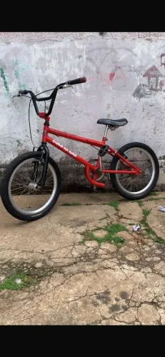 Bike Cross Street Aro 20 Vermelha