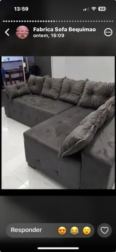 Sofás pronta entrega 2,40m pronta entrega, contato 98-9 *