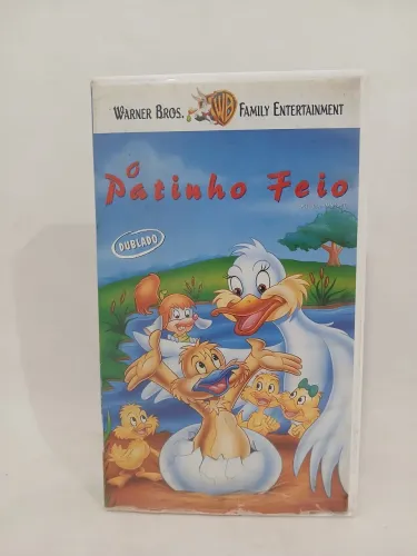 Fita VHS rara O Patinho Feio original