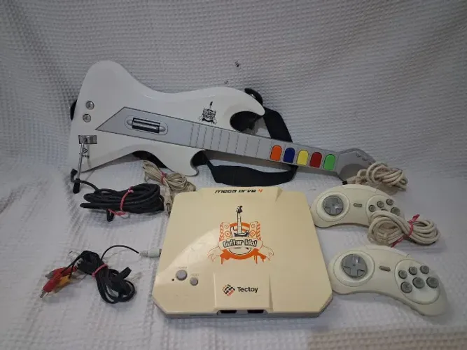 mega drive 4 guitar idol completo
