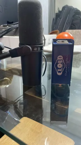 Microfone Shure SM7B + Cloudlifter CL-1