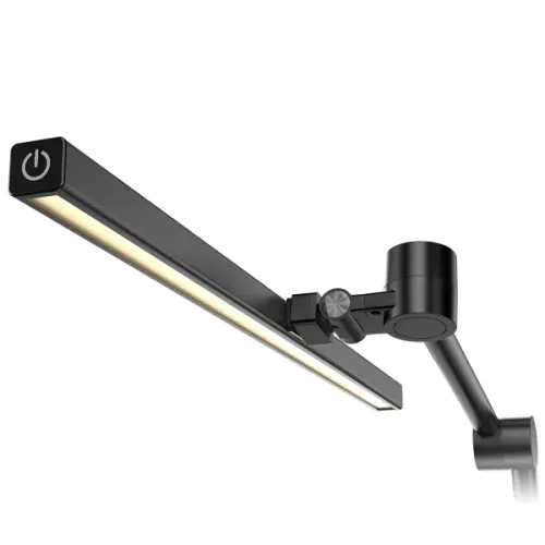 Luminaria Barra De Led Pcyes Touch 48Cm 3 Temperaturas Suporte De Mesa 5 Articulacoes | Sb