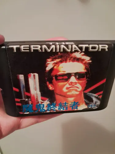 The Terminator Mega Drive sega cartucho
