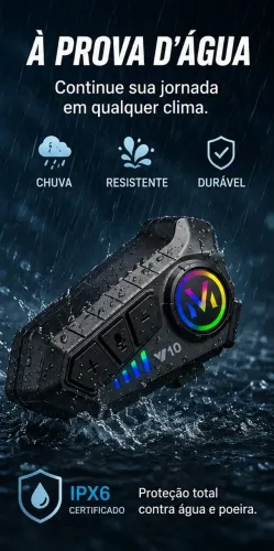 Intercomunicador para capacete 