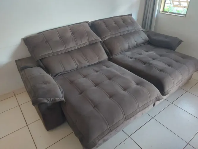 Sofá Retrátil Reclinável
