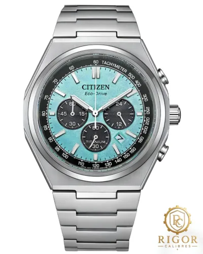Relógio Citizen Eco-Drive Super Titanium Zenshin AW0130-85X Cristal Safira
