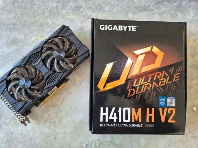 Kit upgrade i5 10400f + GTX 1660ti 6gb + H410M Hv2 gigabyte - Somente retirada em mãos