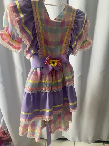 Vestido infantil festa junina