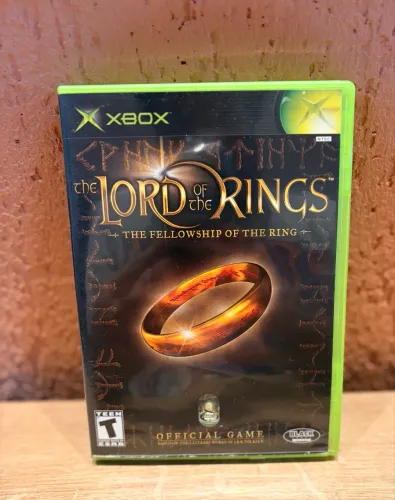 The Lord of the Rings The Fellowship of the Ring Xbox Jogo Original