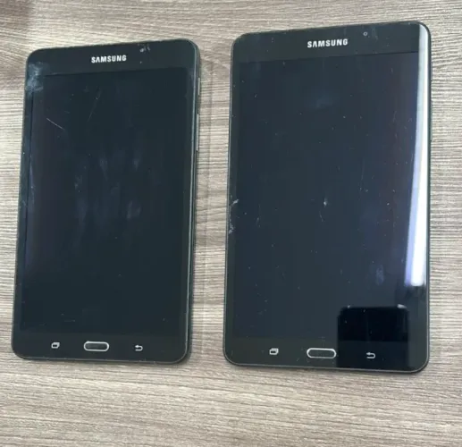 KIT 3 APARELHOS SAMSUNG 2 TABLETS GALAXY TAB A 7.0 + CELULAR J1 MINI