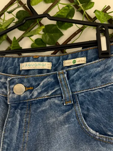 Short jeans feminino Aquamar