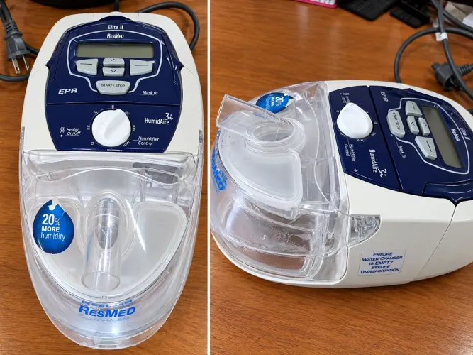 VENDO CPAP RESMED ELITE II + UMIDIFICADOR HUMIDAIRE 3i