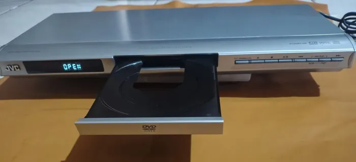 DVD Player JVC XV-N322 Impecável Sem Riscos Na Caixa Original