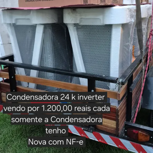 Vendo condensadora eletrolux 24k -NOVA