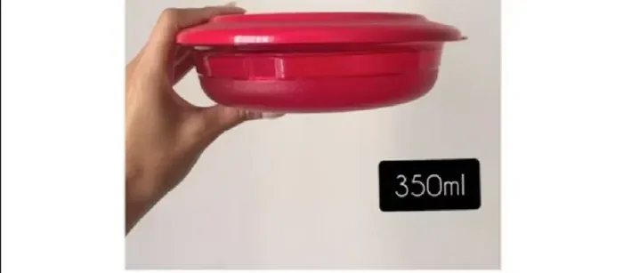 TUPPERWARE TIGELA CRISTAL 350ML EM POLICARBONATO
