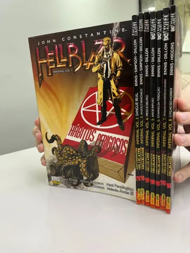 HELLBLAZER INFERNAL VOL 1 A 8 (COMPLETO)