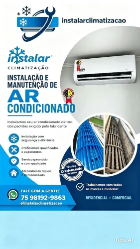 Instalação e manutenção de ar condicionados
