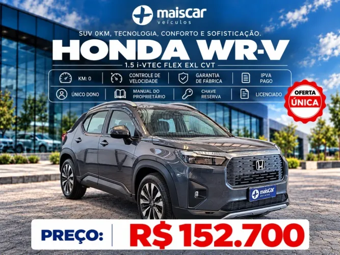 Honda WR-V EXL 1.5 Flexone 16V 5P Aut. 2026