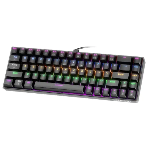 Teclado Gamer Mecânico 60% Black