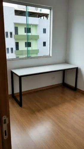Mesa Escritório/Home Office 180x60cm Industrial MDF e Aço