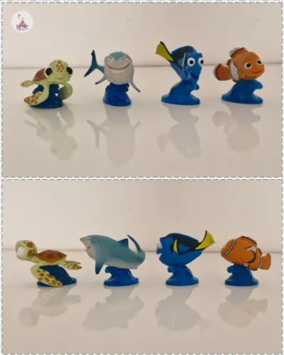 Procurando Dory Nemo Tubarão Crush Tartaruga Com suporte Disney