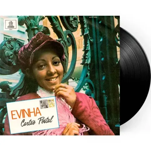 LP Vinil Evinha Cartão Postal Novo Três Selos Rocinante