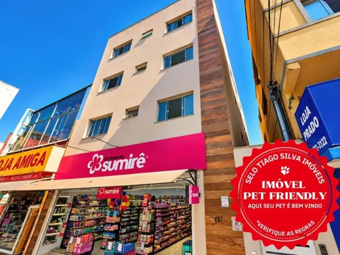 Apartamento com 2 dormitórios para alugar, 70 m² por R$ 2.180/mês - Centro - Pouso Alegre/