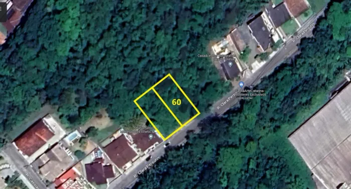 Terreno residencial em excelente localização, local livre de enchentes no bairro Itoupava