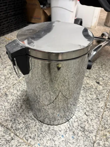 Lixeira de aço inox 12 litros
