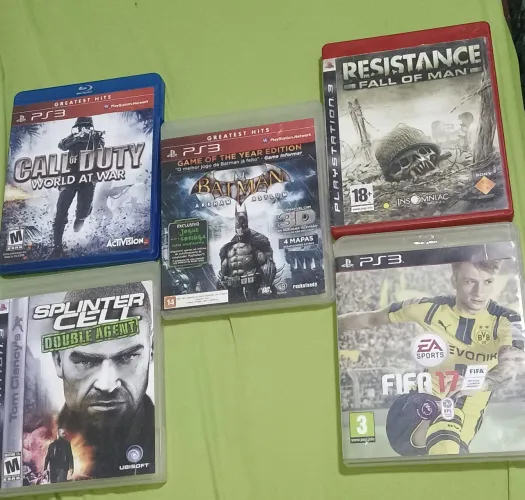 9 JOGOS DE PS3