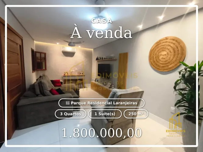 Casa com 3 Quartos em Parque Residencial Laranjeiras Ideal para Sua Família!