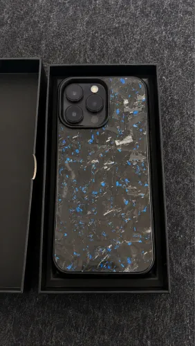 Capa Iphone 14 Pro Max - Carbono forjado