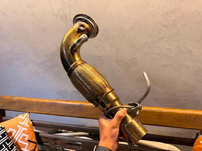 Downpipe em INOX Mini Cooper