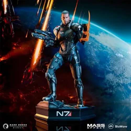Figura Mass Effect Commander Shepard ARTIST PROOF #5/50 Dark Horse Direct lacrada