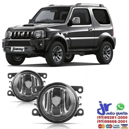 Par Farol De Milha Suzuki Jimny 2009 10 11 12 13 14 15 16 17 Auxiliar Neblina (Reposição)