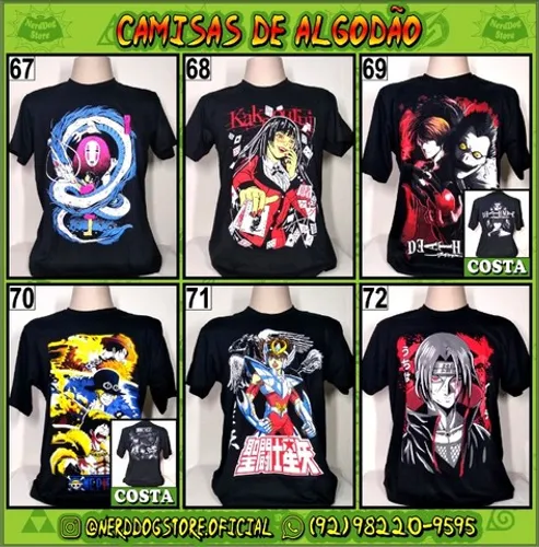 Camisas NerdDog Store - Camisa Algodão Geek Nerd Gamer - Parte 3