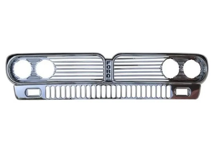 Grade Dianteira Ford F-100 1965 À 1968 Passeio Cromada Original Usada