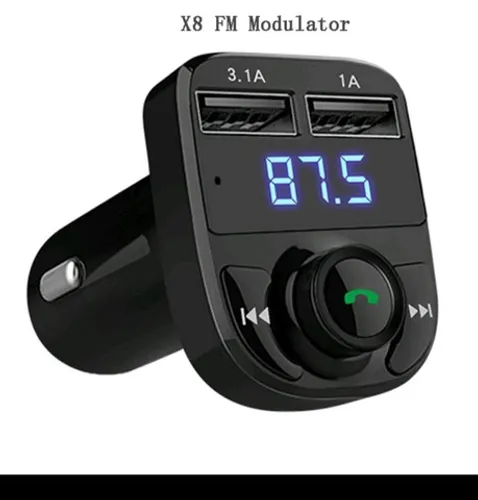 Bluetooth FM para carros que não possui a função Bluetooth 