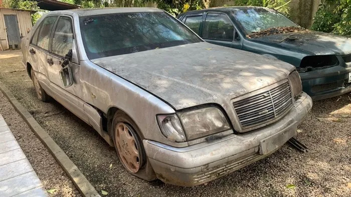 Sucata mercedes s500 v8 