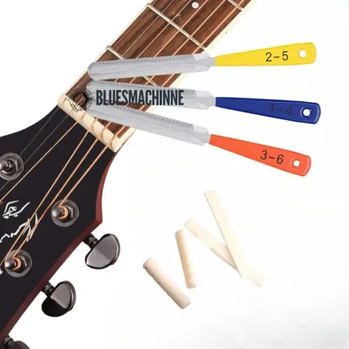 Lima para Nut - Kit para Confecção de Nut Pestana de Osso Ferramenta Luthier