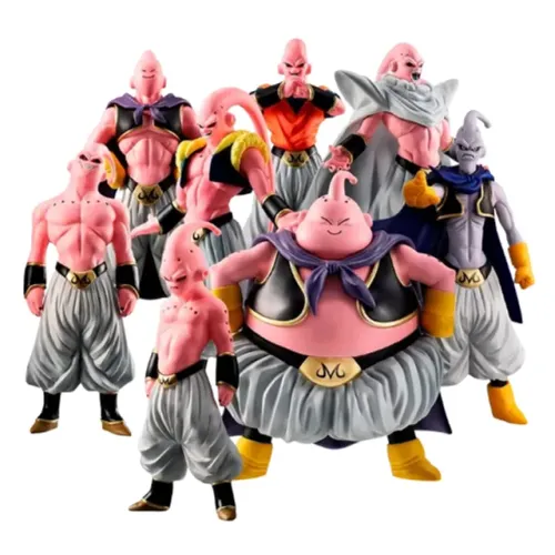 Figura de ação Kit 8 Majin Boo - Dragon Ball Z