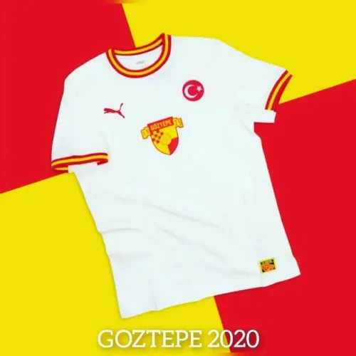 Camisa do Goztepe TURQUIA 2020 Puma zerada 