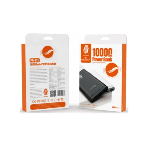 CARREGADOR PORTATIL POWER BANK 10.000 MAH HAMSTON PN-931