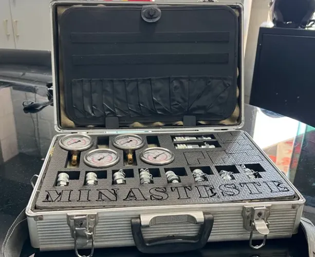 Kit de teste de pressão hidráulica 